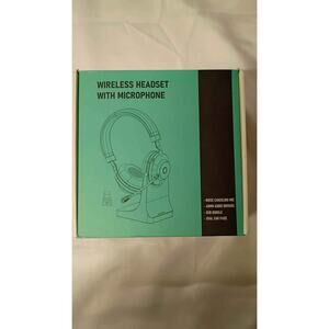 Wireless Headset With Microphone